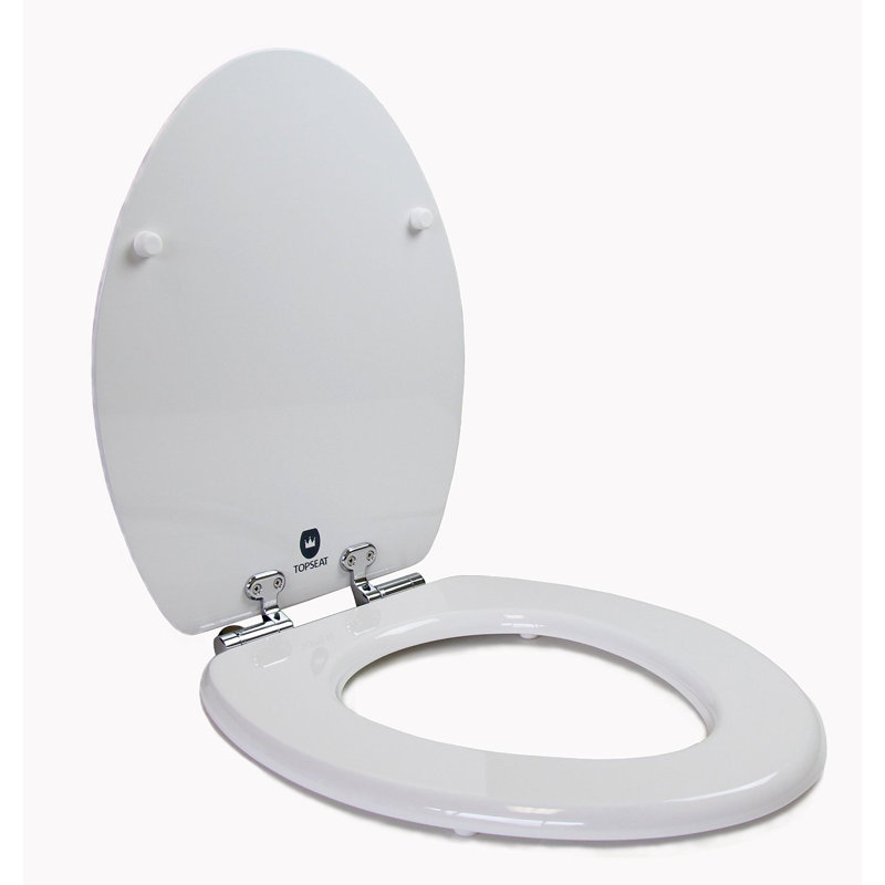 Elongated Toilet Seat and Lid