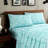 Floral Damask Tufted Sheet Set - Soft Wrinkle Resistant Bedding - Dorm Room Essentials Collection-115841085-115841086
