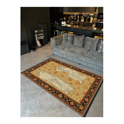 Tapis tissé crème Mosso