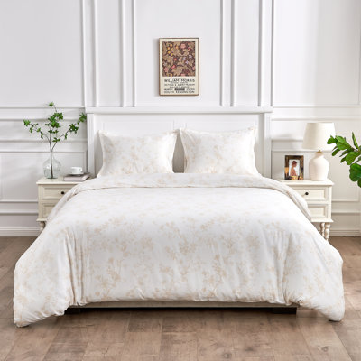 Barbet Sateen Floral Duvet Cover