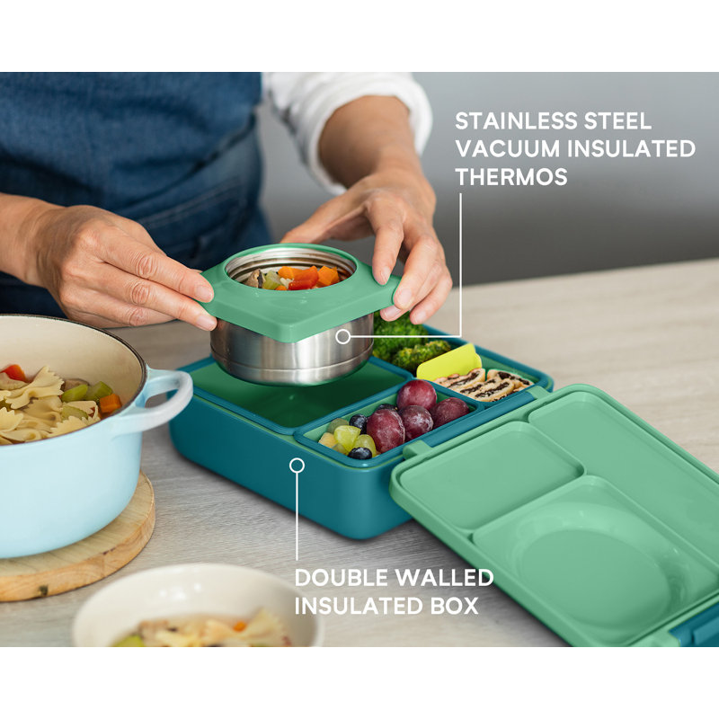 Green Meadow Insulated Stainless Steel Bento Lunch Box