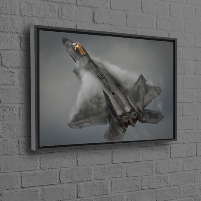Modern Fighter Jets Canvas Print Art Perfect for Loft Wall Decor and Unique Personalized Baby Gift for Holiday Season