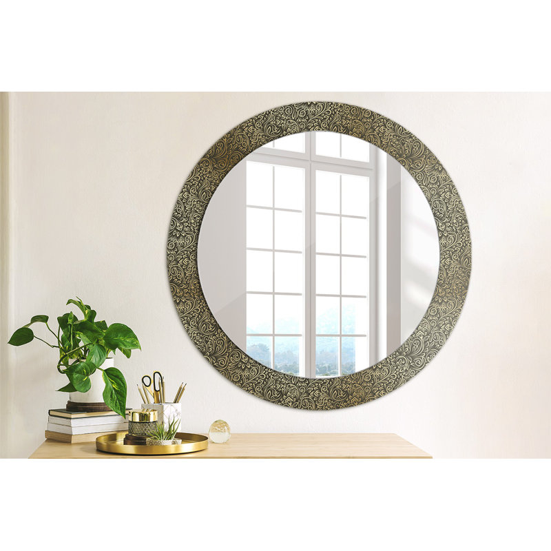 Huldar Glass Flat Wall Mirror
