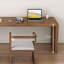 Bureaux rectangulaires simples modernes en bois massif-658363690
