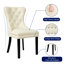 Chaise parsons capitonnée et rembourrée à oreilles (ensemble de 4)-1444264794-1444264797