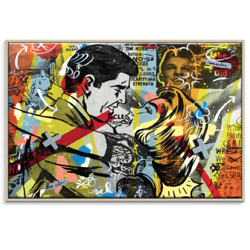 John Louis Lloyd - Print on Canvas, Timber Floater Frame, 51cm H x 76cm W
