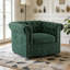 Fauteuil club pivotant Chesterfield-1096107540
