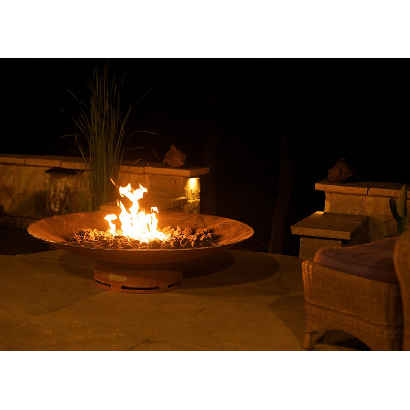 Asia Fire Pit, 72", Electronic, Liquid Propane