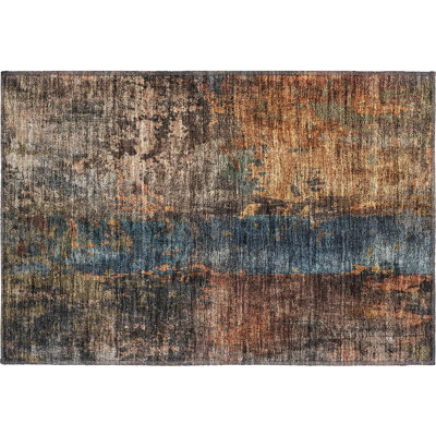 Premium Machine Washable Dominick AMF1204 Abstract Rug