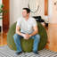 Fauteuil à billes en mousse surdimensionné Big Joe-98338284-100759950