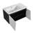 Floating Wall-Mounted Bathroom Vanity With Single Sink