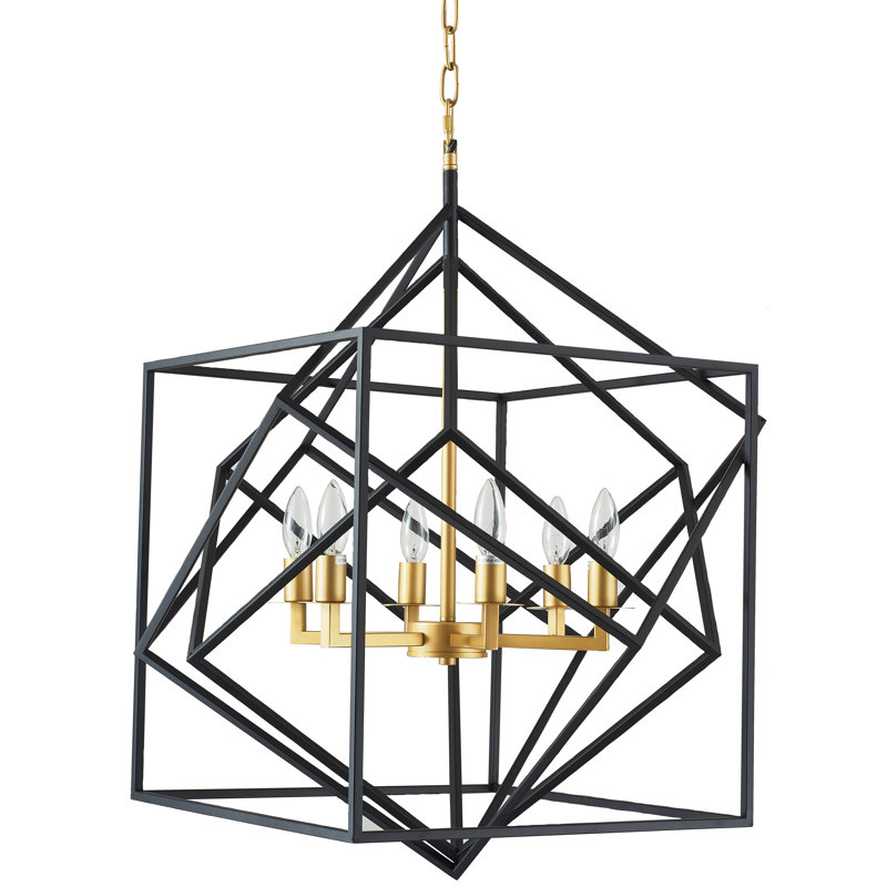 Luminaire suspendu moderne 6 lumières