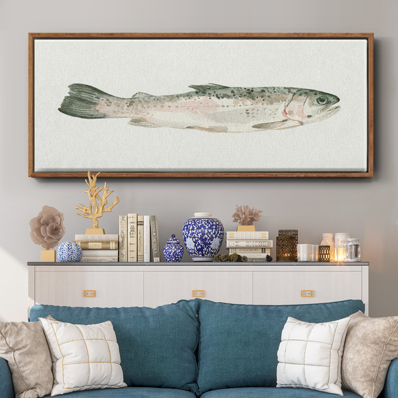 Fresh Catch I- Framed Canvas