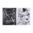 Doodle I a Hand Embelished Textured Canvas-92376725