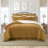 Cascade Velvet Solid Colour Coverlet Set / Bedspread Set - 8 Piece-98194614-98194617