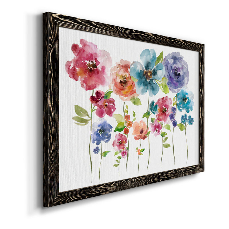 Belle Boutique Arrangement - Peinture sur toile encadrée, Noir, H 31,5 po x l 23,5 po x P 1,5 po