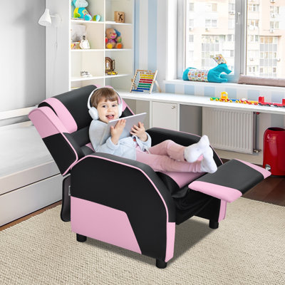 Philender Kids 16'' Recliner and Ottoman