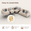 Canapé modulaire moderne en L-1006265519-1006265522
