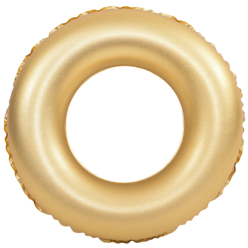 Anneau de piscine gonflable doré 35 po