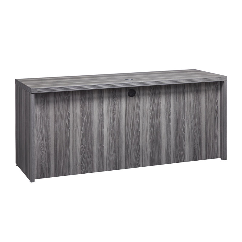 Bureau Aberdeen, H 29,5 po x l 72 po x P 24 po, Acier gris