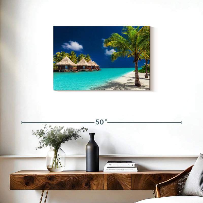 Gillard Maldives Lagoon, H 20 po x l 30 po