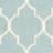 Rodgers Hand Woven Flat Weave Wool/Cotton Geometric Rug in Light Blue/Ivory-2072946995