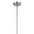 15.25" 1-Light Cone Pendant with Clear Glass-246405444