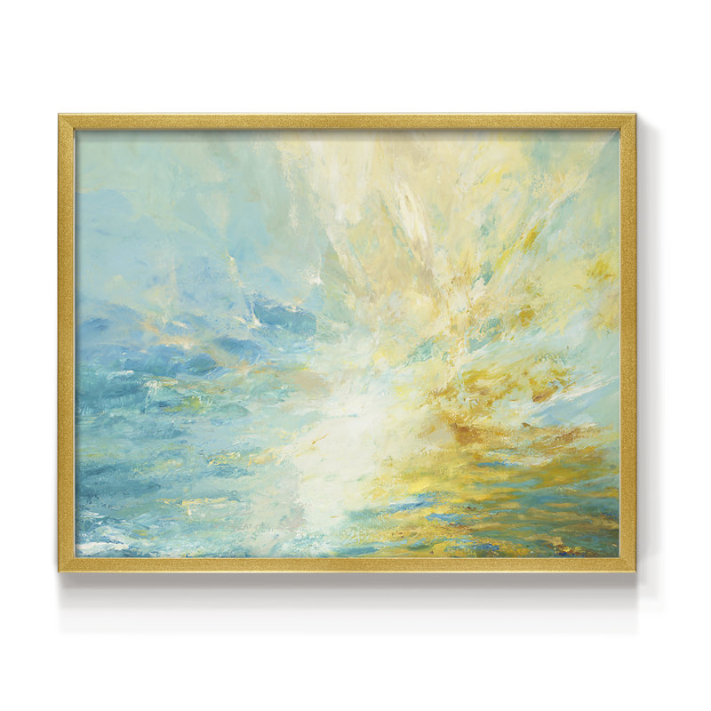 Sparkle & Flow -Framed Print - Restickable