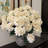 Ultra Realistic Faux Silk Hydrangea Arrangement - Artificial Flowers for Home Decor-1861655728