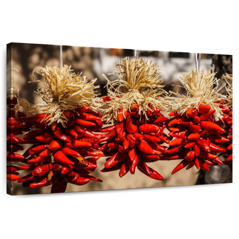 Yarlin Chili Pepper Spice, 26" H x 39" W