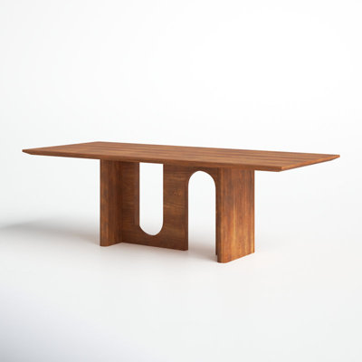 Amalyn Nordic style simple solid wood dining table