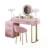 Makeup Vanity Desk Set With 5 Drawers And Chair-2047922902