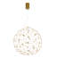 60 - Light Gold LED Sphere Pendant