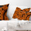  Coussin lombaire abstrait à motif fractal-30735290