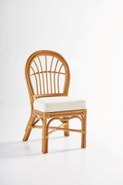 Prespa Patio Dining Side Chair with Cushion by Sand & Stable