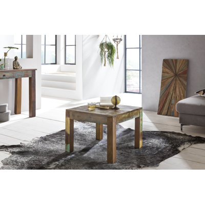 Alma Solid Wood End Table