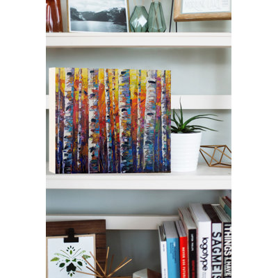 Décoration murale birchliner bouleau tree board box