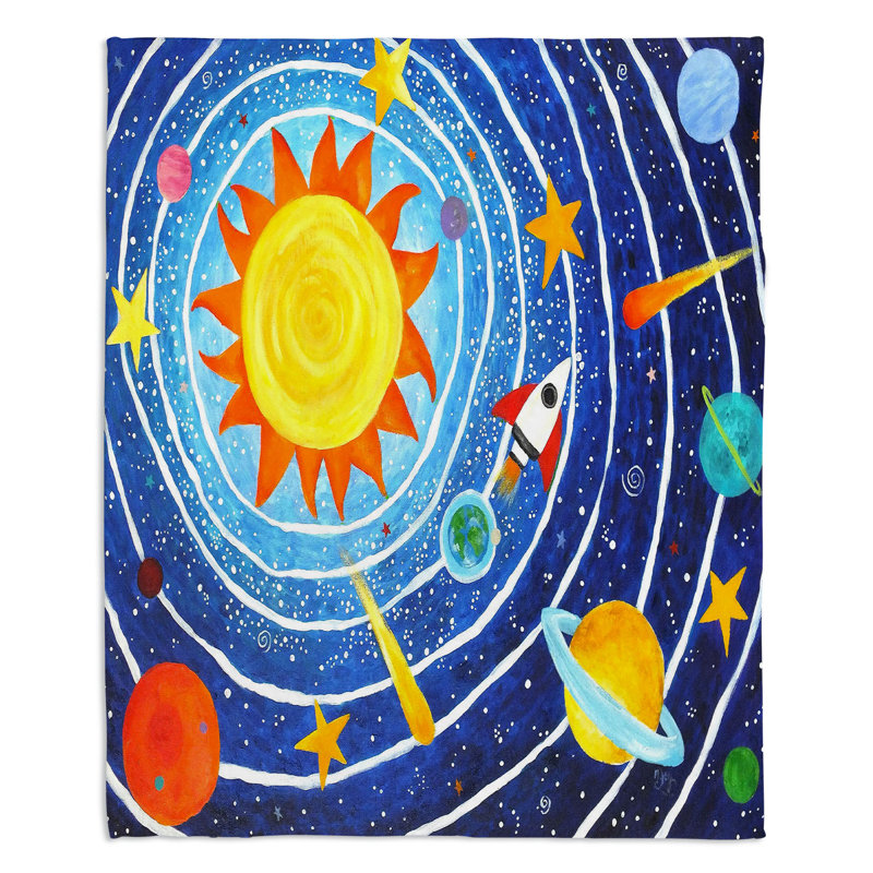  Couverture Solar System VII, 68 po x 80 po