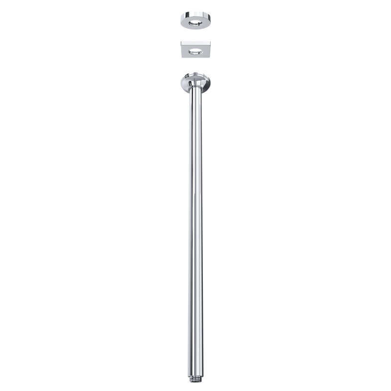 Rohl 24 7/16" Ceiling Shower Arm, Polished Chrome