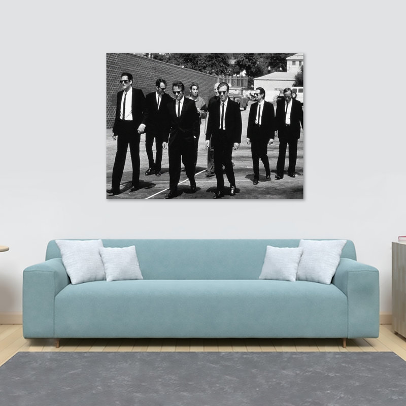 Reservoir Dogs - Wrapped Canvas Print, 30.5cm H x 40.6cm W x 3.8cm D