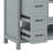 36" Bathroom Vanity With Sink Top, Two Doors And Two Drawers, Open Shelf-114223090