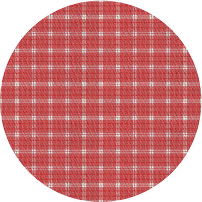 Tapis rouge tissé à la machine