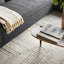 Symmetria Rug: Naturalist Hand Tufted Rug in Ivory/Light Gray-1388045418