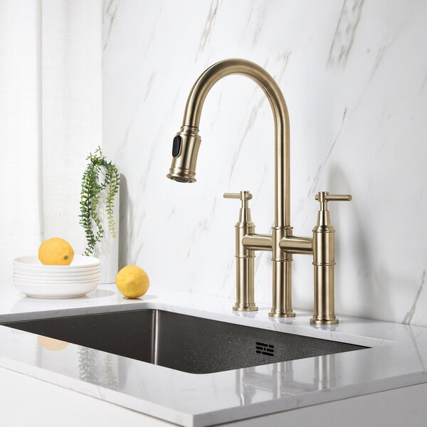 Dilon Pull Down Kitchen Faucet & Reviews | Wayfair