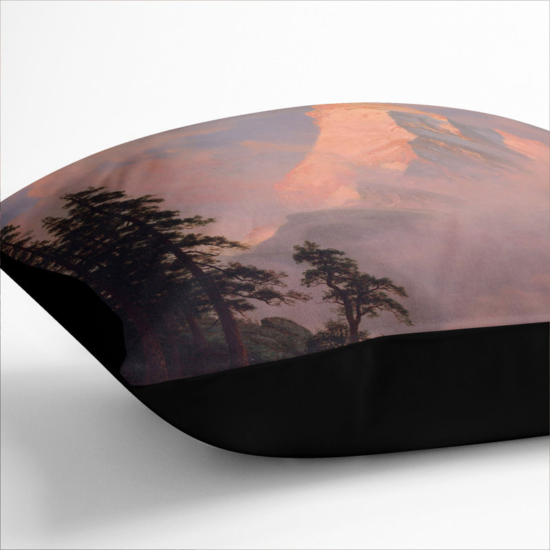 Square Cushion, 40cm H x 40cm W x 15cm D, Black