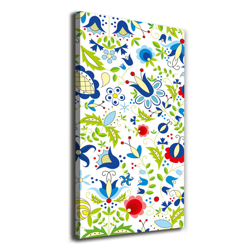 Ethnic - Wrapped Canvas Print