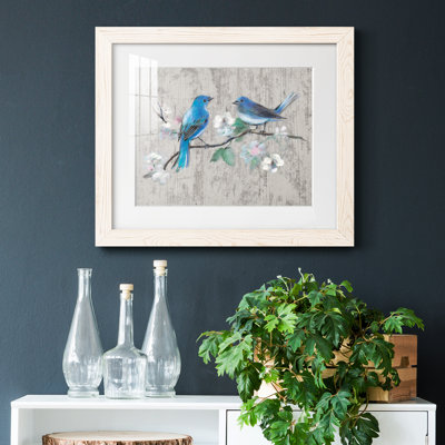 Chant du printemps II - peinture encadrée