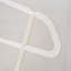 3 crochets en velours adulte / crème (ensemble de 30)-120924723