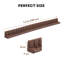 8cm H x 120cm W Composite Lawn Edging-112719016