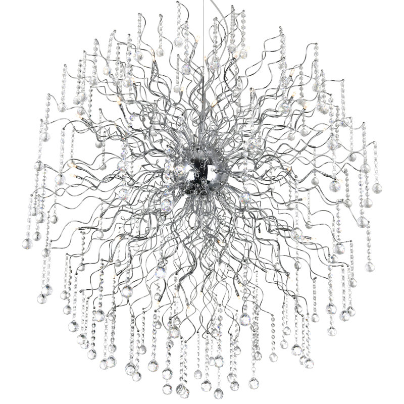 Mario 48 - Light Dimmable Sputnik Sphere Chandelier
